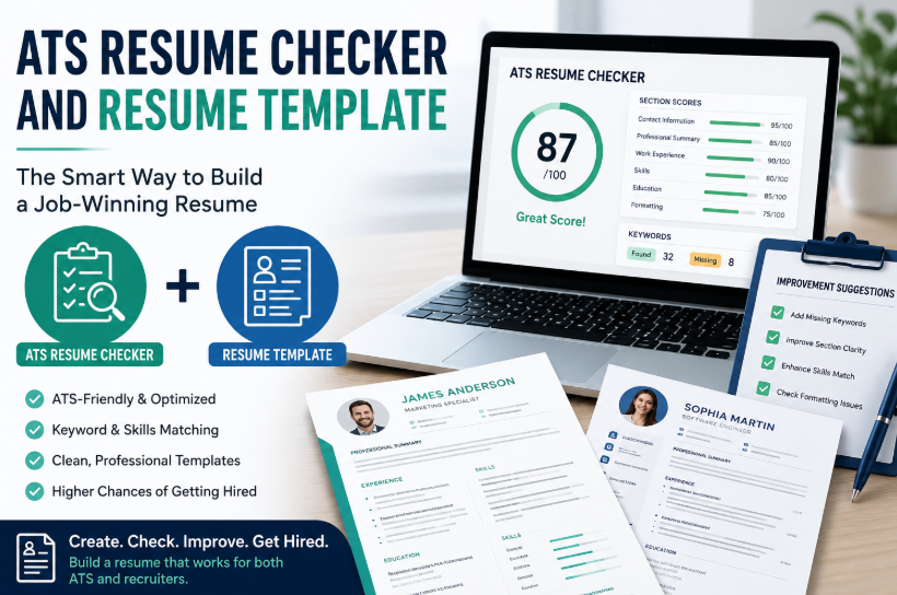 ATS Resume Checker and Resume Template: The Smart Way to Build a Job-Winning Resume